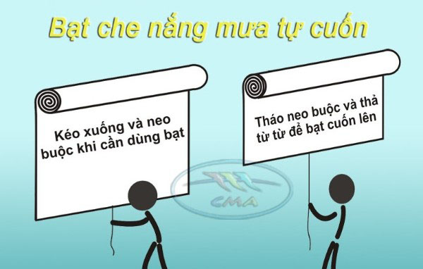 Cách sử dụng bạt che nắng ban công tự cuốn